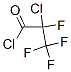 2-氯四氟丙酰氯结构式_6066-46-2结构式