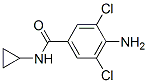4-Amino-N-Cyclopropyl-3,5-Dichlorobenzamide Structure,60676-83-7Structure