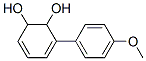 (9ci)-3-(4-甲氧基苯基)-3,5-环己二烯-1,2-二醇结构式_606940-99-2结构式