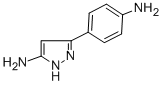5-(4-氨基苯基)-2H-吡唑-3-胺结构式_60706-60-7结构式