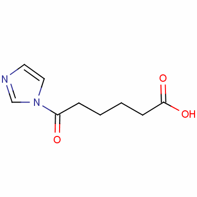 6-(1H-imidazol-1-yl)-6-oxohexanoic acid Structure,60718-46-9Structure