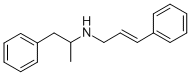 A-甲基-n-(3-苯基-2-丙烯基)苯乙胺结构式_60753-49-3结构式