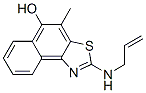 (9ci)-4-甲基-2-(2-丙烯基氨基)-萘并[1,2-d]噻唑-5-醇结构式_608127-06-6结构式