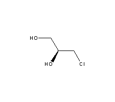 (S)-3-氯-1,2-丙二醇结构式_60827-45-4结构式