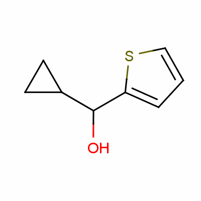 alpha-环丙基噻吩-2-甲醇结构式_60942-21-4结构式