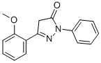 2,4-二氢-5-(2-甲氧基苯基)-2-苯基-3H-吡唑-3-酮结构式_60946-74-9结构式