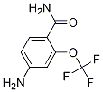 4-氨基-2-(三氟甲氧基)苯甲酰胺结构式_609783-09-7结构式