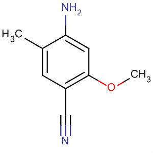 4-氨基-2-甲氧基-5-甲基苯甲腈结构式_609788-37-6结构式