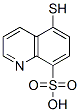 8-Quinolinesulfonic acid,5-mercapto- Structure,60999-28-2Structure