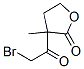 2(3H)-furanone,3-(bromoacetyl)dihydro-3-methyl-(9ci) Structure,60999-29-3Structure
