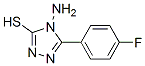4-氨基-5-(4-氟苯基)-4H-1,2,4-噻唑-3-硫醇结构式_61019-25-8结构式