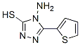4-氨基-5-(2-噻吩)-4H-1,2,4-噻唑-3-硫醇结构式_61019-27-0结构式