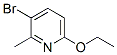 (9CI)-3-溴-6-乙氧基-2-甲基-吡啶结构式_610278-93-8结构式