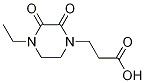 (9ci)-4-乙基-2,3-二氧代-1-哌嗪丙酸结构式_610311-91-6结构式