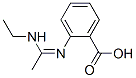 Benzoic acid,2-[[1-(ethylamino)ethylidene]amino]-(9ci) Structure,61047-28-7Structure