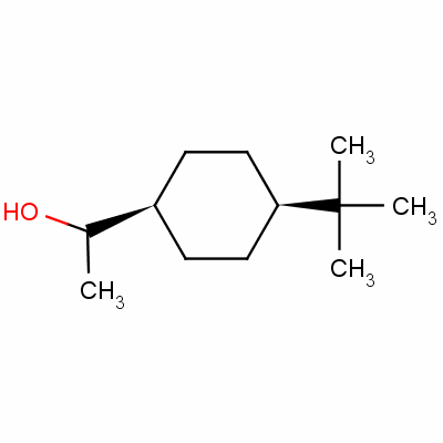 Cis-4-(1,1-dimethylethyl)-alpha-methylcyclohexylmethanol Structure,61065-77-8Structure