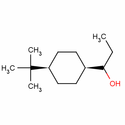 顺式-4-(1,1-二甲基乙基)-alpha-乙基环己烷甲醇结构式_61065-79-0结构式