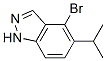 4-Bromo-5-isopropyl-1H-indazole Structure,610796-21-9Structure