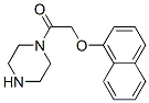(9ci)-1-[(1-萘氧基)乙酰基]-哌嗪结构式_610802-14-7结构式
