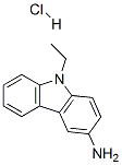 3-氨基-9-乙基咔唑盐酸盐结构式_6109-97-3结构式