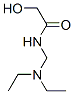 Glycolamide, n-[(diethylamino)methyl]-(7ci) Structure,611210-98-1Structure