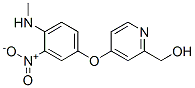 2-Pyridinemethanol, 4-[4-(methylamino)-3-nitrophenoxy]- Structure,611226-24-5Structure