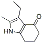 3-乙基-1,5,6,7-四氢-2-甲基-4H-吲哚-4-酮结构式_6116-76-3结构式