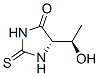 4-Imidazolidinone,5-(1-hydroxyethyl)-2-thioxo-,[r-(r*,s*)]-(9ci) Structure,61160-08-5Structure