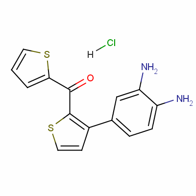 (3,4-Diaminophenyl) 2-thienylketone hydrochloride Structure,61167-19-9Structure