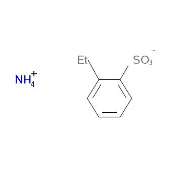 乙基苯磺酸铵结构式_61168-62-5结构式