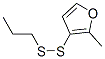 丙基-(2-甲基-3-呋喃基)二硫醚结构式_61197-09-9结构式