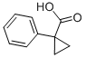 1-苯基-1-环丙羧酸结构式_6120-95-2结构式