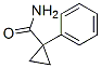 1-苯基环丙烷羧酰胺结构式_6120-96-3结构式