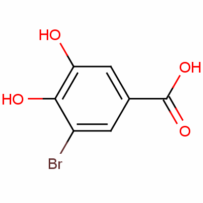 3-Bromo-4,5-dihydroxybenzoic acid Structure,61203-46-1Structure