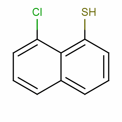 8-Chloronaphthalene-1-thiol Structure,61209-66-3Structure