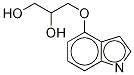 3-(1H-吲哚-4-基氧基)-1,2-丙二醇结构式_61212-32-6结构式