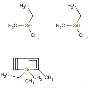 2,4,6-Tris(ethyldimethylsilyl)-2,3-hexadien-5-yne Structure,61227-83-6Structure