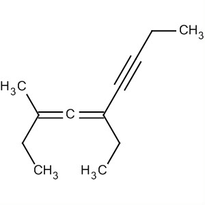 5-Ethyl-3-methyl-3,4-nonadien-6-yne Structure,61227-88-1Structure