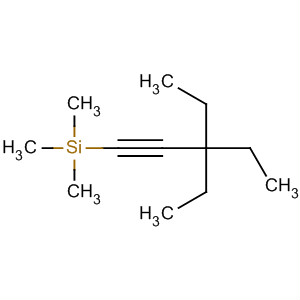3,3-Diethyl-1-trimethylsilyl-1-pentyne Structure,61227-90-5Structure