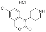 6-氯-1-(哌啶-4-基)-1,4-二氢-2H-3,1-苯并噁嗪-2-酮盐酸盐结构式_612545-94-5结构式