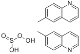 6-Methylquinoline, sulfate Structure,61255-60-5Structure