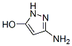 3-Amino-5-hydroxypyrazole Structure,6126-22-3Structure