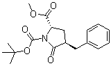 (2S,4r)-1-tert-butyl 2-methyl 4-phenoxypyrrolidine-1,2-dicarboxylate Structure,612820-01-6Structure
