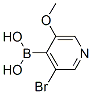 (3-Bromo-5-methoxy-4-pyridinyl)boronic acid Structure,612845-45-1Structure
