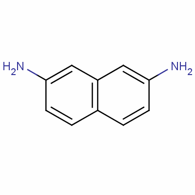 2,7-萘二胺结构式_613-76-3结构式
