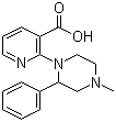 1-(3-Carboxypyrid-2-yl)-2-phenyl-4-methyl-piperazine Structure,61338-13-4Structure