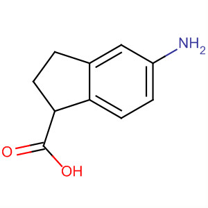 5-氨基-2,3-二氢-1H-茚-1-羧酸结构式_61346-48-3结构式