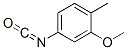4-Isocyanato-2-methoxy-1-methylbenzene Structure,61386-73-0Structure