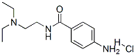 盐酸普鲁卡因胺结构式_614-39-1结构式