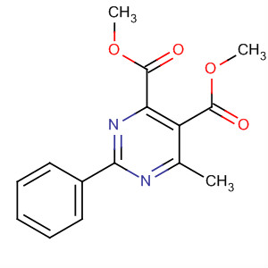 6-Methyl-2-phenyl-4,5-pyrimidinedicarboxylic acid dimethyl ester Structure,61416-99-7Structure